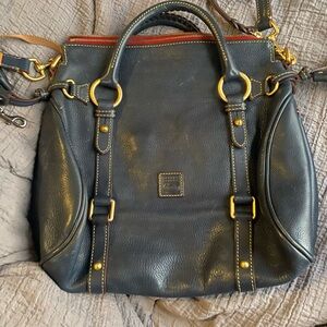 Dooney & Bourke Florentine leather satchel/crossbody